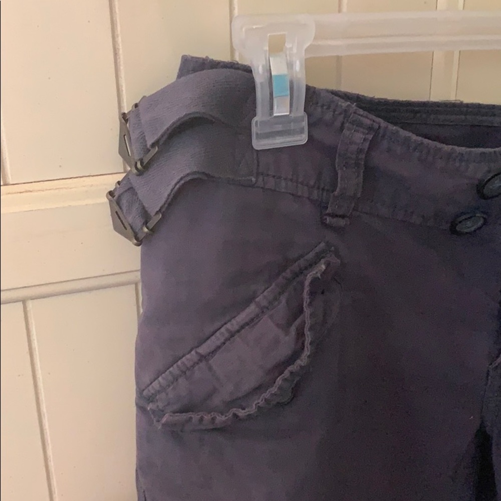 Free People Gray Capris - Picture 3 of 5